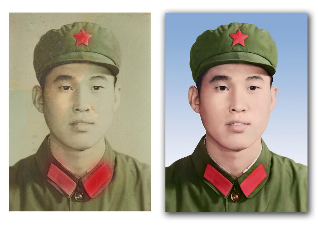 汶川破损照片修复-18